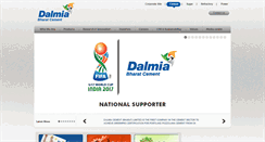 Desktop Screenshot of dalmiacement.com